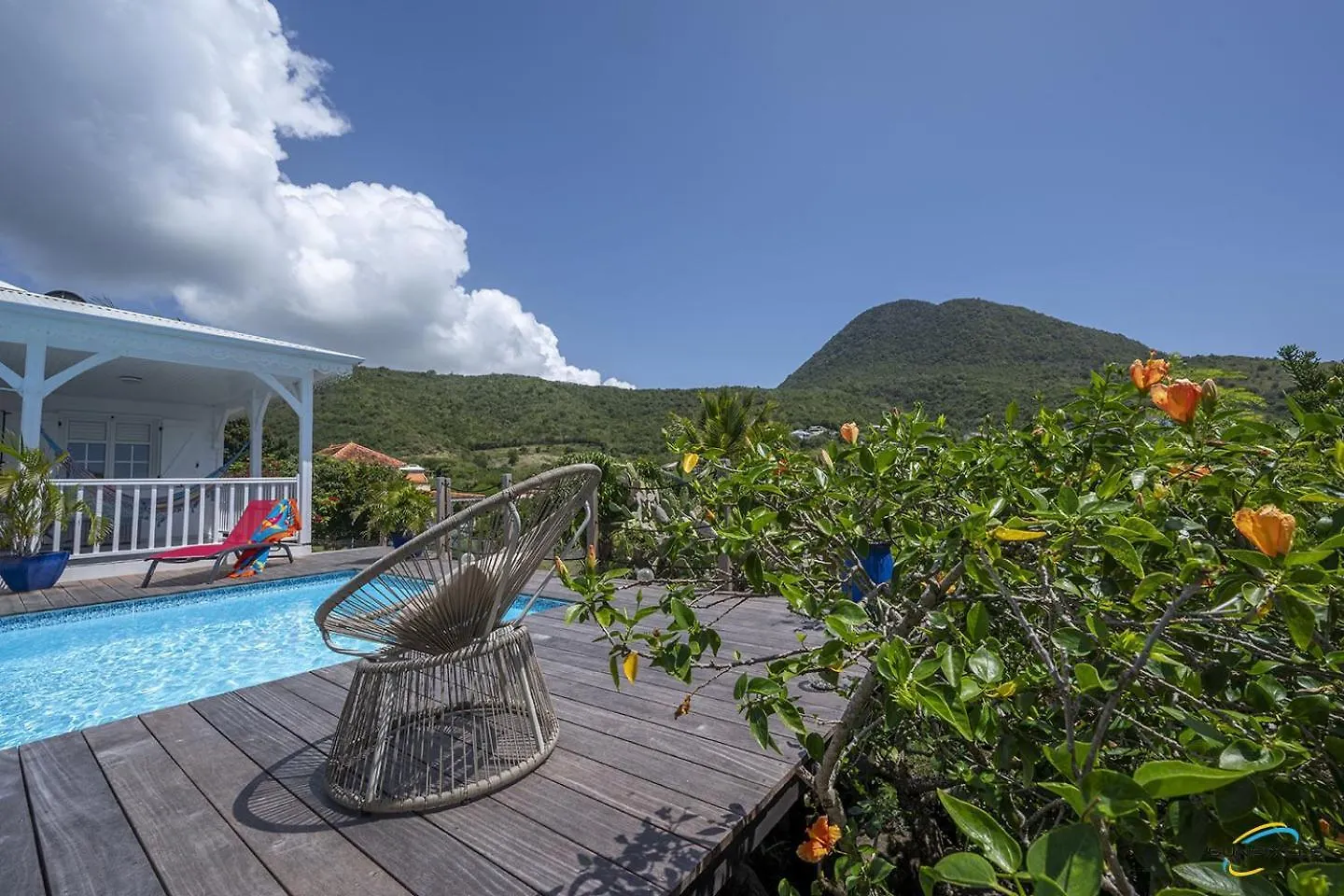 Villa An Ti Kwen Paradi 3 Chambres Avec Piscine Et Vue Mer لو أنسيه دو أرليتز مارتينيك