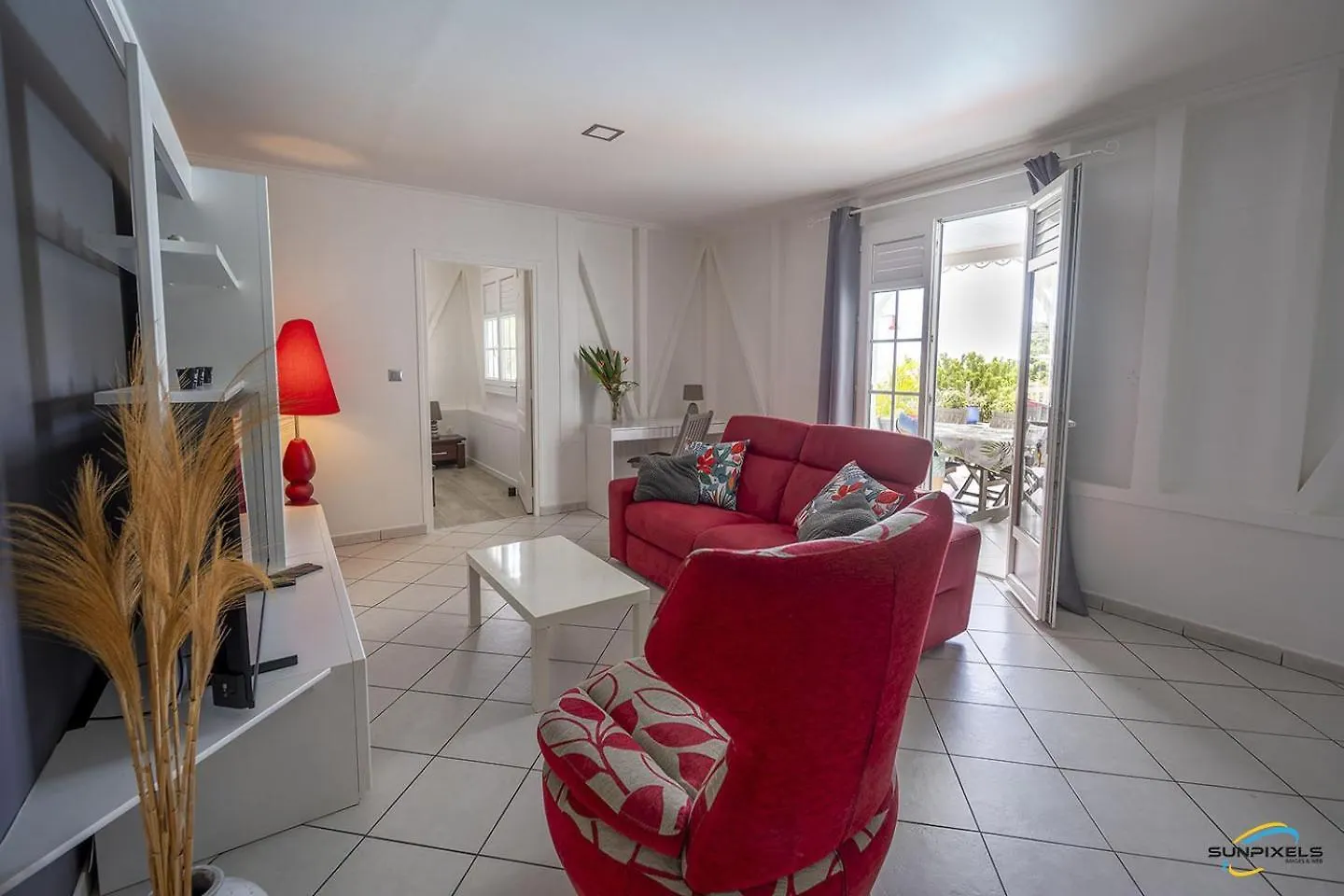 Villa An Ti Kwen Paradi 3 Chambres Avec Piscine Et Vue Mer لو أنسيه دو أرليتز